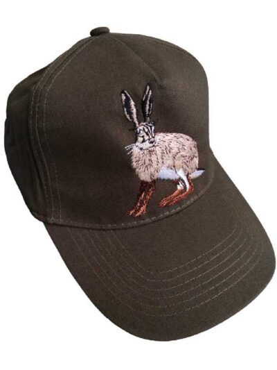 Gorra Liebre Bordada Verde Limpio
