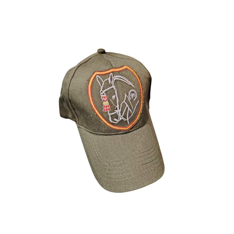 Gorra Caballo Elegante Bordada 100% Algodón - Imagen 3